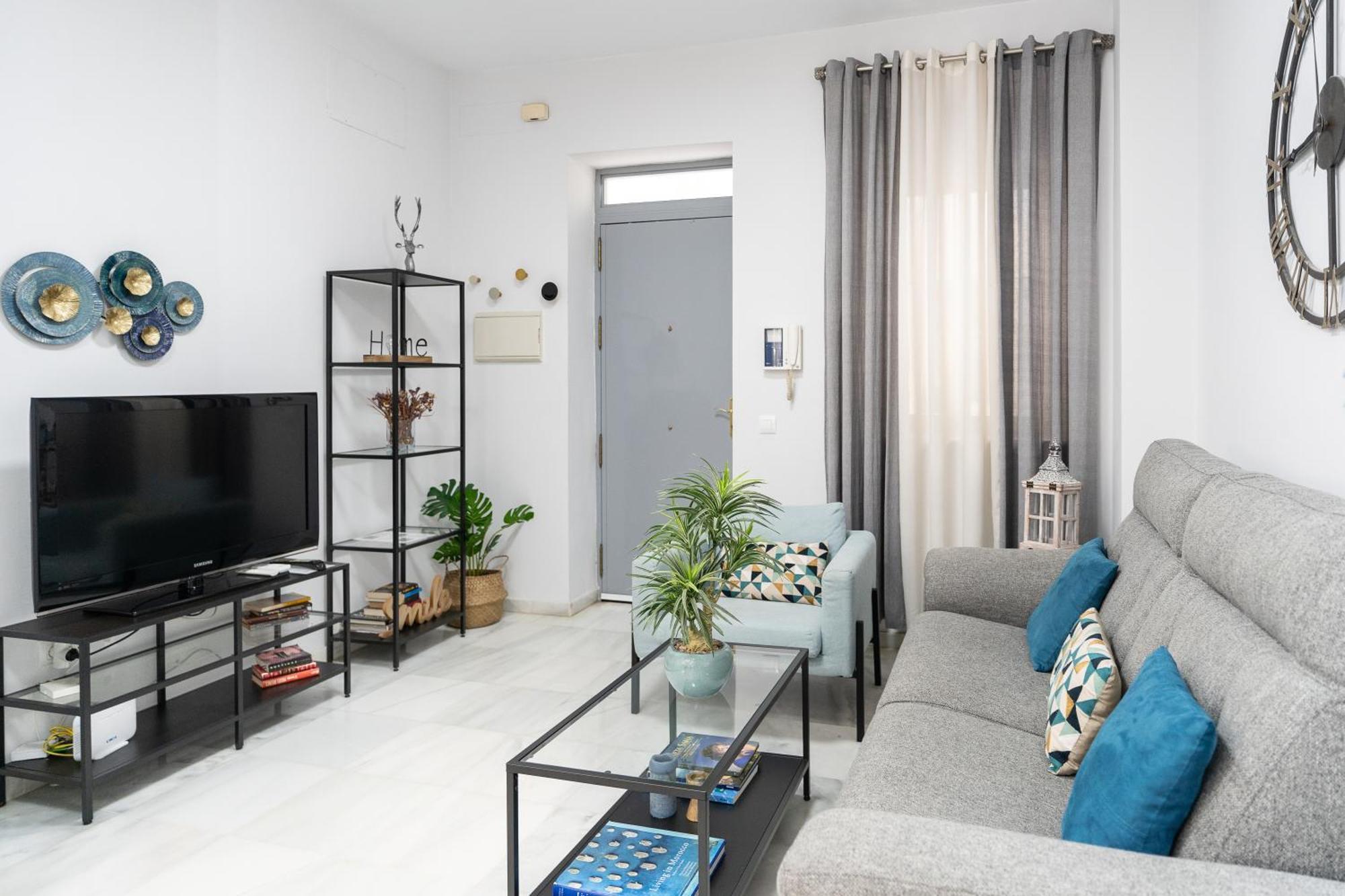 Apartamento Triana Deluxe Con Patio Privado Sevilla Exterior foto