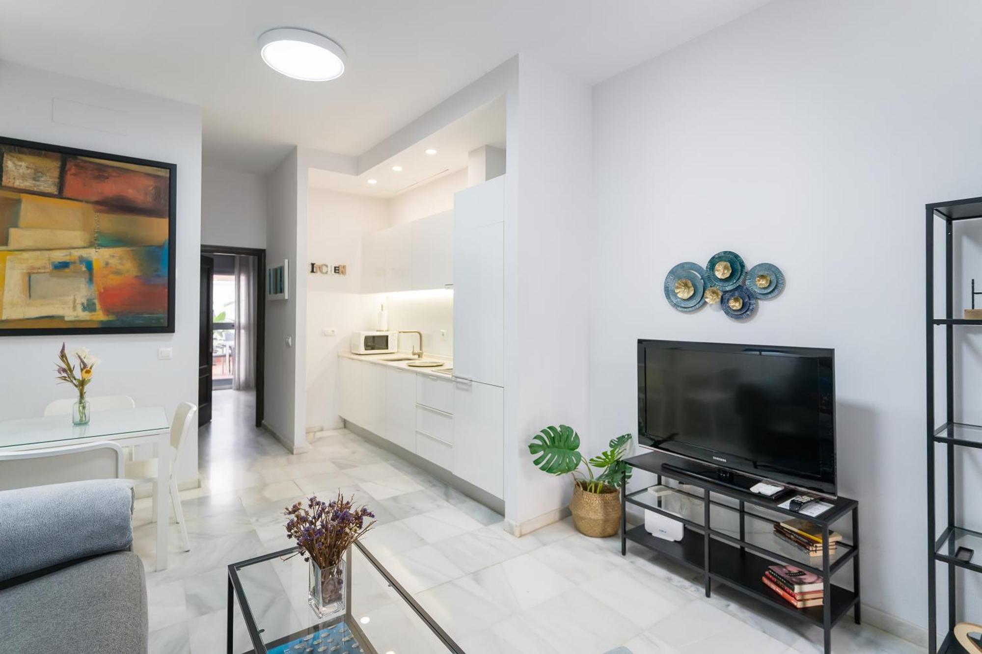 Apartamento Triana Deluxe Con Patio Privado Sevilla Exterior foto